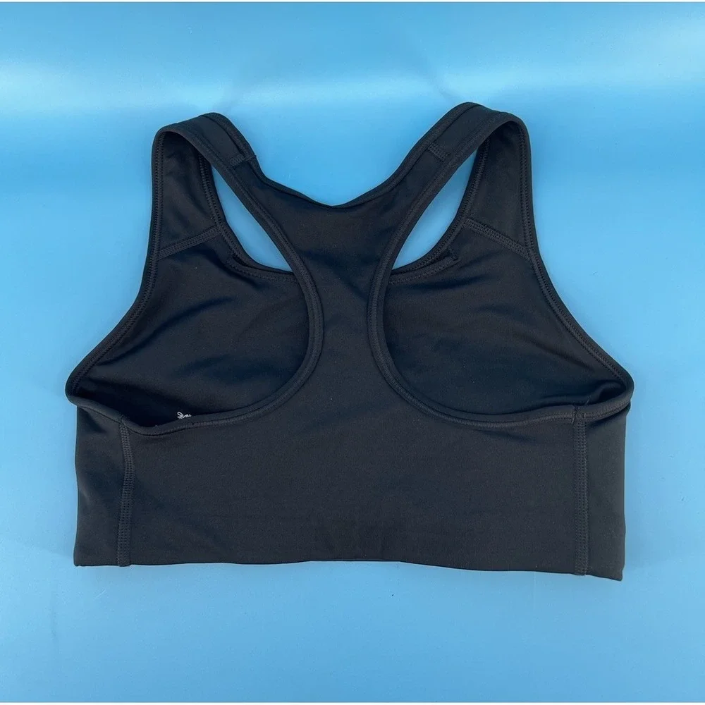 Nike Dri-FIT Sports Bra Women's Size S Black Medium Support Racerback